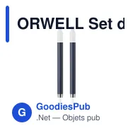 ORWELL Set de stylos en alu. recyclé - Miniature 4