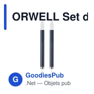 ORWELL Set de stylos en alu. recyclé - Miniature 6