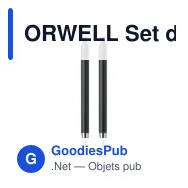 ORWELL Set de stylos en alu. recyclé - Miniature 10