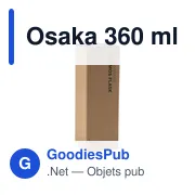 Bouteille isotherme personnalisable Osaka 360 ml avec logo - Miniature 5