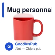Mug personnalisable en grès vernis mat et brillant 350 ml avec logo - Oslo - Miniature 3