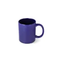 Variante Bleu foncé - Mug personnalisable en grès vernis mat et brillant 350 ml avec logo - Oslo