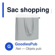 Sac shopping personnalisable OSOLE++ COLOUR avec logo - Miniature 1