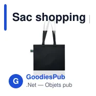 Sac shopping personnalisable OSOLE++ COLOUR avec logo - Miniature 11