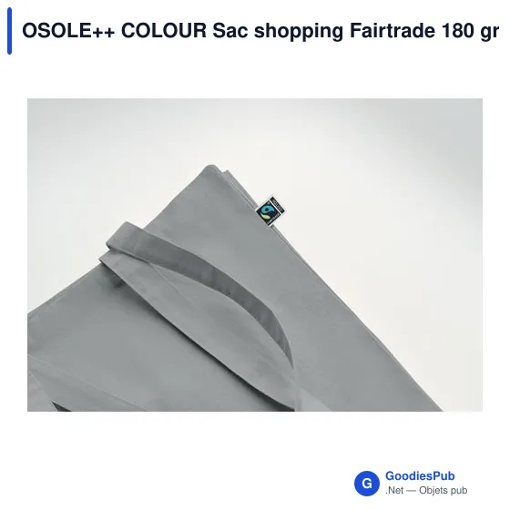 Sac shopping personnalisable OSOLE++ COLOUR avec logo - Image 4