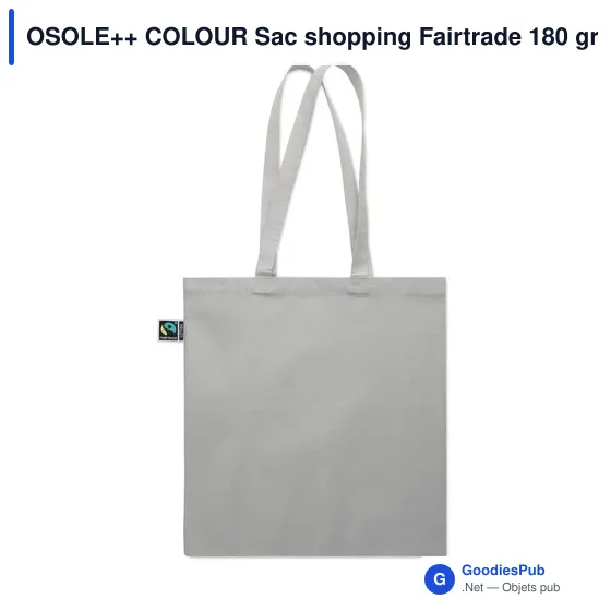 Sac shopping personnalisable OSOLE++ COLOUR avec logo - Image 5