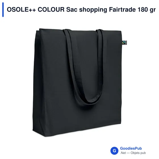 Sac shopping personnalisable OSOLE++ COLOUR avec logo - Image 7