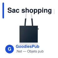 Sac shopping personnalisable en coton équitable avec logo - OSOLE+ COLOUR - Miniature 10