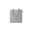 Variante gris - Sac shopping personnalisable en coton équitable avec logo - OSOLE+ COLOUR