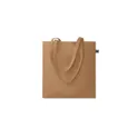 Variante ivoire - Sac shopping personnalisable en coton équitable avec logo - OSOLE+ COLOUR