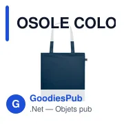 OSOLE COLOUR Sac shopping Fairtrade140gr/m² - Miniature 5