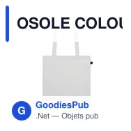 OSOLE COLOUR Sac shopping Fairtrade140gr/m² - Miniature 9