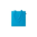 Variante turquoise - OSOLE COLOUR Sac shopping Fairtrade140gr/m²