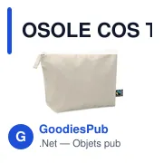 OSOLE COS Trousse commerce équitable - Miniature 1