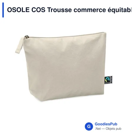 OSOLE COS Trousse commerce équitable