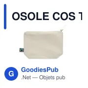 OSOLE COS Trousse commerce équitable - Miniature 2