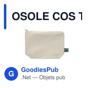 OSOLE COS Trousse commerce équitable - Miniature 3