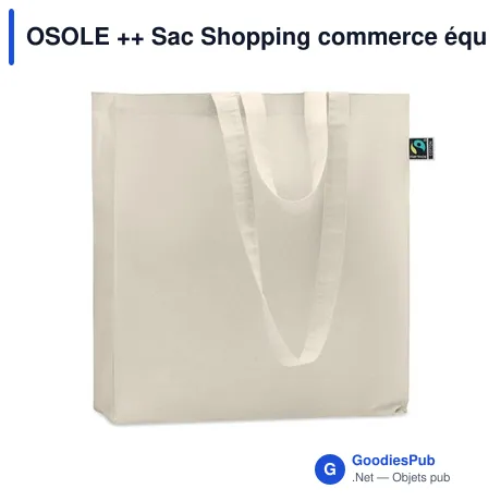 OSOLE ++ Sac Shopping commerce équitable