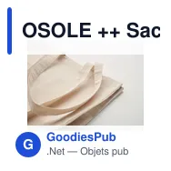 OSOLE ++ Sac Shopping commerce équitable - Miniature 5