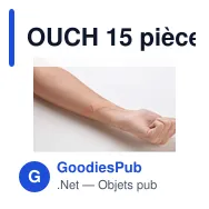 OUCH 15 pièces de pansements - Miniature 5