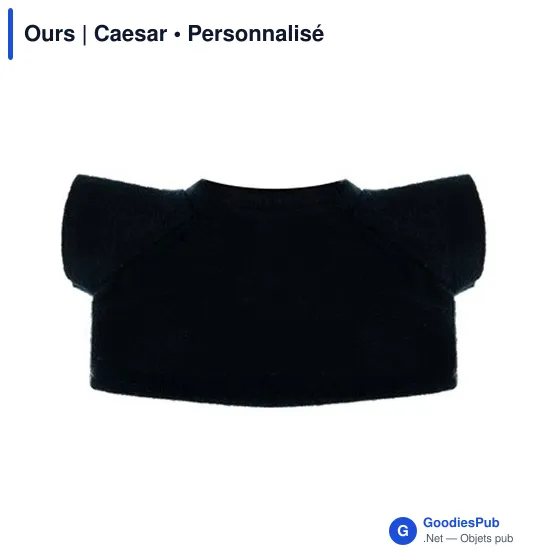 Ours en peluche personnalisable avec logo - modèle Caesar - Image 4
