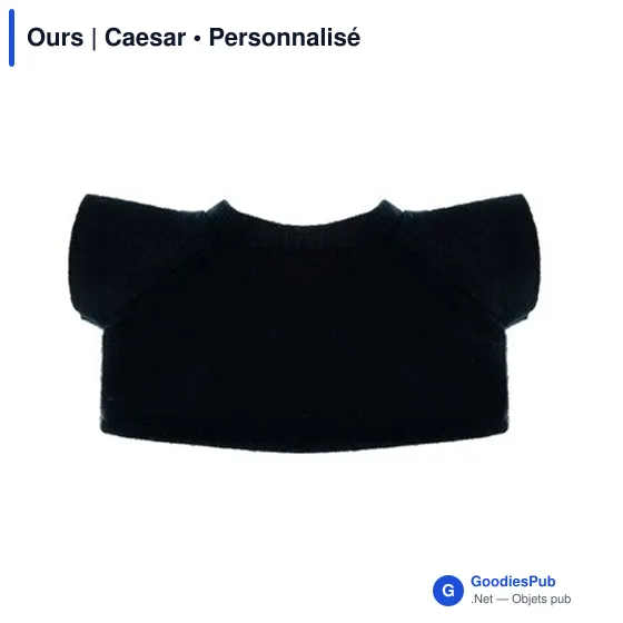 Ours en peluche personnalisable avec logo - modèle Caesar - Image 5