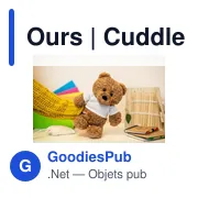 Ours | Cuddlence - Miniature 3