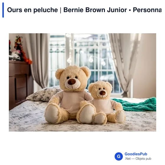 Ours en peluche | Bernie Brown Junior - Image 7