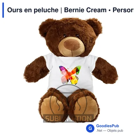 Ours en peluche | Bernie Cream