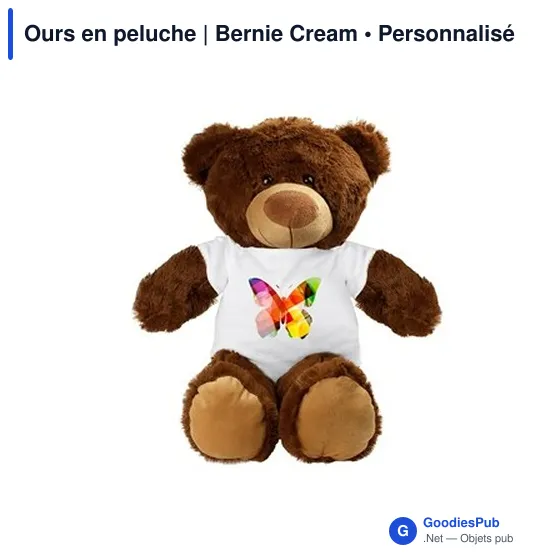 Ours en peluche | Bernie Cream - Image 5