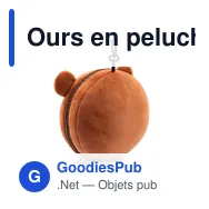 Ours en peluche, oreiller de voyage, masque de nuit | Ren - Miniature 6