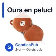 Ours en peluche, oreiller de voyage, masque de nuit | Ren - Miniature 8