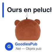 Ours en peluche, oreiller de voyage, masque de nuit | Ren - Miniature 9