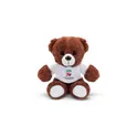 Variante brun - Ours en peluche personnalisable avec logo - Roger Cream