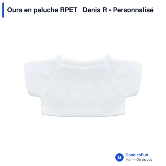 Ours en peluche personnalisable avec logo - Denis R - Image 9