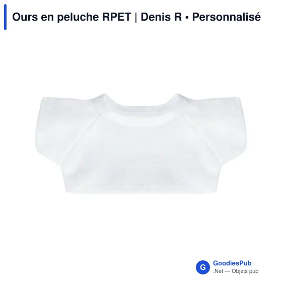 Ours en peluche personnalisable avec logo - Denis R - Image 10