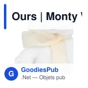 Ours | Monty White - Miniature 8