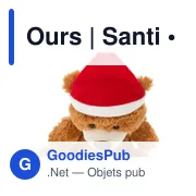 Ours en peluche personnalisable avec logo - Santi - Miniature 6
