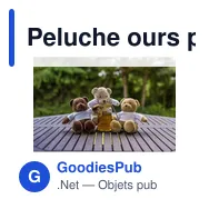 Peluche ours personnalisable Siddy Brown avec logo - Miniature 9