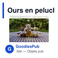 Ours en peluche personnalisable avec logo - Siddy Honey - Miniature 9