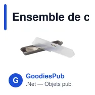 Ensemble de couverts réutilisables personnalisable avec logo - Circulware - Miniature 11
