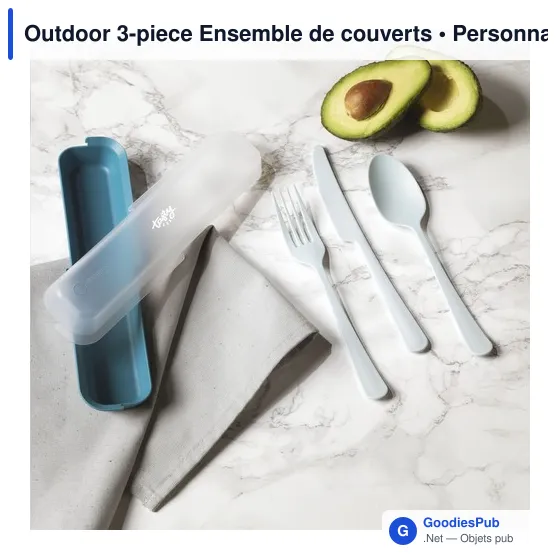 Ensemble de couverts réutilisables personnalisable avec logo - Circulware - Image 9