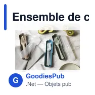 Ensemble de couverts réutilisables personnalisable avec logo - Circulware - Miniature 10
