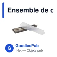 Ensemble de couverts réutilisables personnalisable avec logo - Outdoor 6 pièces - Miniature 1