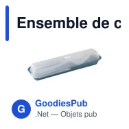 Ensemble de couverts réutilisables personnalisable avec logo - Outdoor 6 pièces - Miniature 7