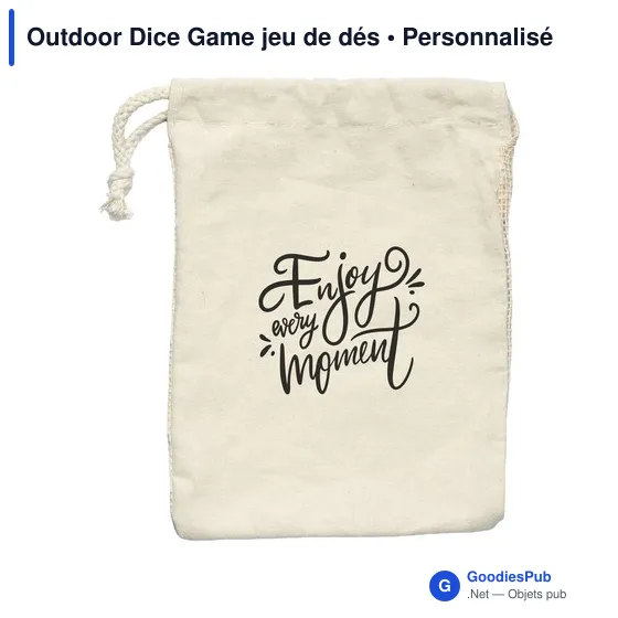 Jeu de dés personnalisable Outdoor Dice Game avec logo - Image 3