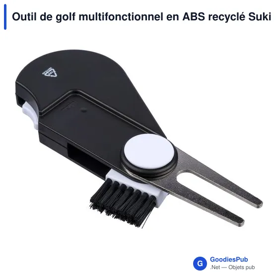Outil de golf multifonctionnel en ABS recyclé Suki - Image 2