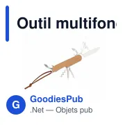 Outil multifonction, couteau de poche, 7 fonctions | Beatrice - Miniature 4