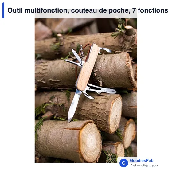 Outil multifonction, couteau de poche, 7 fonctions | Beatrice - Image 7