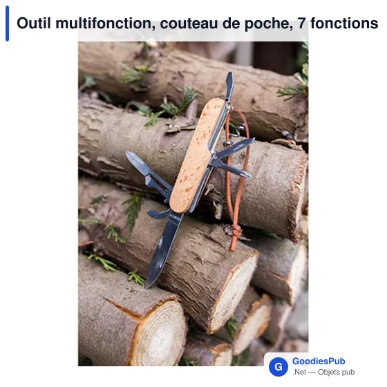 Outil multifonction, couteau de poche, 7 fonctions | Beatrice - Image 8